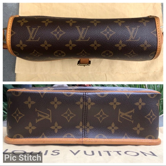 💯 Authentic Louis Vuitton Monogram Sologne *W/DUST BAG* ❤️ Beautiful Condition - Picture 6 of 16